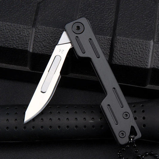 Stainless Steel Portable Utility Knife Carving Knife(Free 10PCS Blades)