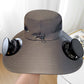 🎁Hot Sale 50%OFF💖         Ultralight Solar Fan Sun Hat