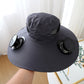 🎁Hot Sale 50%OFF💖         Ultralight Solar Fan Sun Hat