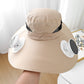 🎁Hot Sale 50%OFF💖         Ultralight Solar Fan Sun Hat