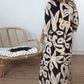50% off for a limited time elegant printed dress