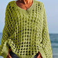 ☀️Summer Sale-50% OFF🌸 Women's Crochet Knit Top – Stylish Open-Knit, Relaxed Fit & Breathable ☀️