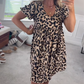 🐆 Leopard Print Mini Dress – 65% Off Now! Flirty vibe + hidden pockets = your new go-to 🔥