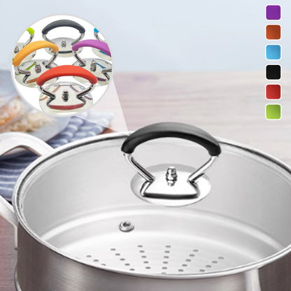 💥 BUY 1 GET 1 FREE! 🍳 Silicone Pot Lid Anti-Scald Replacement Knob – Safe & Convenient – Heat-Resistant, Universal Fit & Easy Install ✨