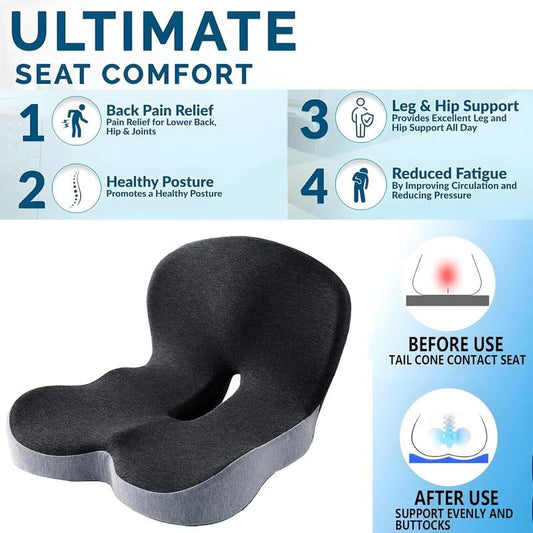 🔥Limited stock available 50% OFF🔥Non-Slip Memory Foam Seat 💺For the most comfortable driving💕