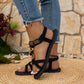 Limited Time Offer ⏰✨Women's Round Toe Flat Breathable Sandals