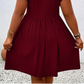 ⏰🔥LIMITED TIME 50% OFF!🔥50K+ SOLD!👗 Women's V-Neck Ruffle Trim Dress – Flattering, Soft & Perfect for Any Event 🌸