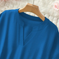🌸Spring Sale 49% OFF👕Fashion Loose Solid Color Short Sleeve Top