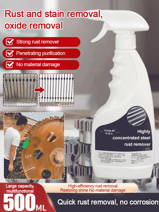 🔥HOT SALE⏰Last Day Buy 2 get 1 free💥Highly concentrated rust remover for steel & iron