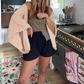 🔥Last 3 Hours!!💝Women's Linen Cardigan 3/4 Sleeve Open Front Loose Cover Ups Lightweight Shrug