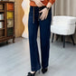 🔥Limited stock available 50% OFF🔥 Women's Straight-Leg Pants - Classic Casual Fit with Comfortable Elastic Waist for Everyday Style 🌟🛍️