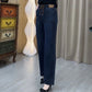 🔥Limited stock available 50% OFF🔥 Women's Straight-Leg Pants - Classic Casual Fit with Comfortable Elastic Waist for Everyday Style 🌟🛍️