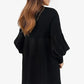 🔥Limited stock available 50% OFF🔥Women's Elegant Lantern Sleeve Pleated Dress