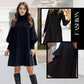 🔥Limited stock available 50% OFF🔥Women's Elegant Lantern Sleeve Pleated Dress