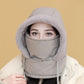 🔥Limited stock available 50% OFF🔥Plush-lined Thickened Thermal Hat with Face Mask for Men and Women