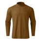 👕 50% OFF NOW! ✨ Men's High Neck Slim Fit T-Shirt - Stretchy & Breathable Fabric, Modern Style for Gym or Casual Wear 🏃‍♂️📦