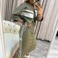 🔥Limited stock available 50% OFF🔥 Women's Stand Collar Jacket & Dress Set
