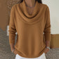 🔥Limited stock available 50% OFF🔥Women’s Elegant Cozy Cowl Collar Sweater