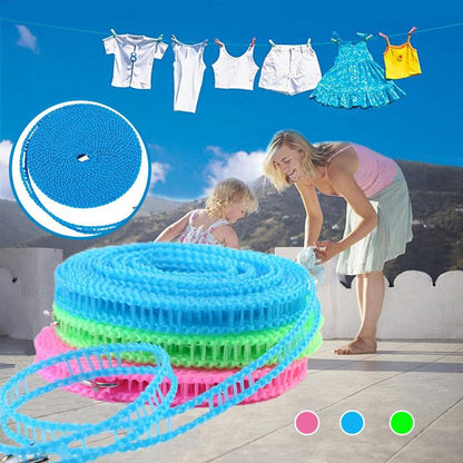 🎉 2026 Sale — Over 50000 Sold!💞 Windproof Non‑Slip Travel Clothesline‑Portable 🏆