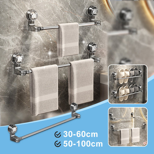 🔥Limited stock available 50% OFF🔥✨Adjustable Suction Cup Towel Bar