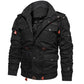 🔥Limited stock available 50% OFF🔥Stylish & Cozy ❄️! Men's Winter Cotton Military Jacket – Drawstring Fit, Ideal as a Gift