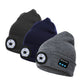🔥Limited stock available 50% OFF🔥Peel-Off LED Headlamp Bluetooth Headset Knit Cap