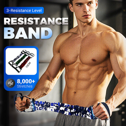 🔥Limited stock available 50% OFF🔥Natural Latex Resistance Band with 3-Resistance Level