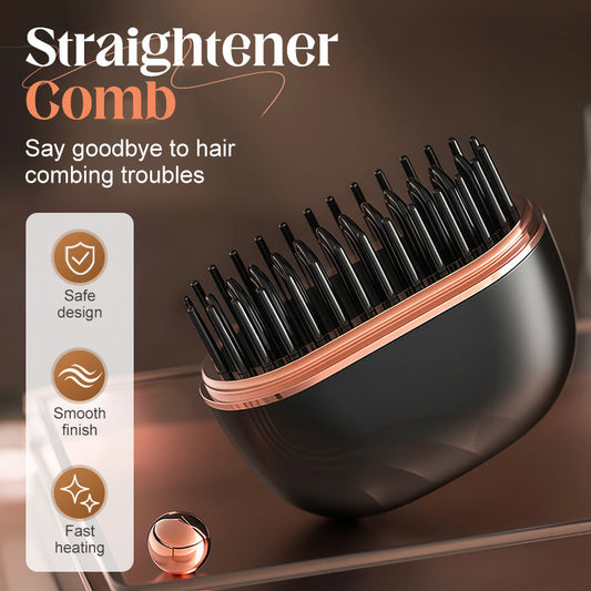 🔥Limited stock available 50% OFF🔥Mini Cordless Hair Straightener Comb