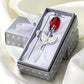 💖 Eternal Love Metal Crystal Rose