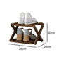 ✨ Foldable Bamboo Shoe Rack – Heavy-Duty Free-Standing Organizer – 100% Natural Alpine Bamboo, Tool-Free 5-Second Scissor Fold Setup-Compact Flat Storage – 2-10 Tiers 2 Colors 🌿