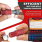 📢📢50% OFF !! ⏰ Nut & Bolt Thread Checker Kit – Dual-Sided, Military-Grade, Metric & Imperial ✨