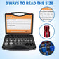 📢📢50% OFF !! ⏰ Nut & Bolt Thread Checker Kit – Dual-Sided, Military-Grade, Metric & Imperial ✨
