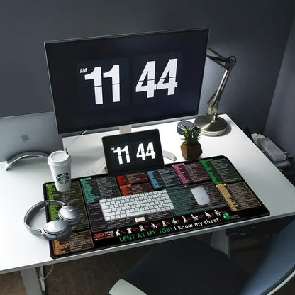 🎉 2026 Sale — Over 23,100 Sold!🖥️ Anti-Slip Shortcut Desk Pad – Stain Resistant Mouse Mat ✨
