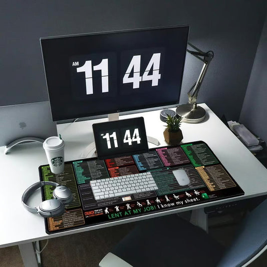 🖥️ 50% OFF NOW! 🧩 Stain-Resistant Anti-Slip Desk Pad – Non-slip, stain-proof & smooth surface – Perfect for writing, mouse & daily office use ✨