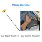🧼 LIMITED-TIME 50% OFF! 💦 Extendable Car Wash Brush – 60" Long Handle, 360° Clean! ✨ Reach higher, scrub smarter – gentle on paint, tough on dirt! 🚗