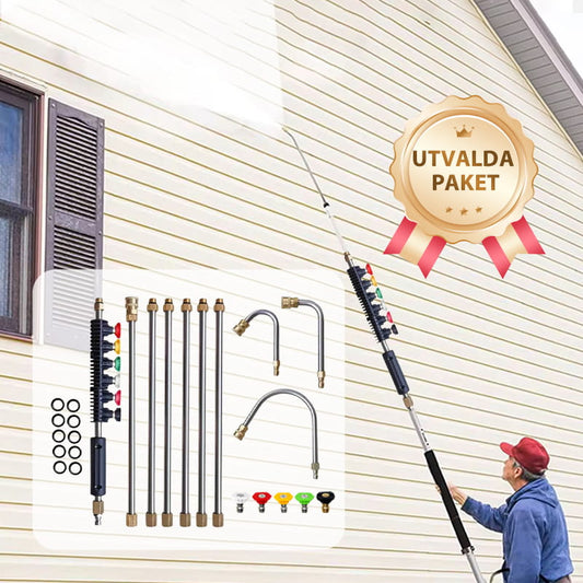 🧹 50% Off! 🏡 4000 PSI Telescopic Pressure Washer Wand — 3-in-1 whole-home cleaning; clean high surfaces without a ladder ✨