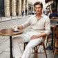🥳2026 HOT SALE🥳💞50K+ SOLD!☀️☕⏰ Now only 50% off! Men's Casual Wide-Leg Pants – Breezy pleated front, easy pull-on style. Dress up or down for any summer day. A wardrobe essential. 👖🕊️