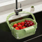 🧺 BUY 3 GET 1 FREE! 🍅 Collapsible Faucet-Hanging Sink Strainer Basket – Hanging, practical & easy to clean – Perfect for fruits, veggies or kitchen utensils – space-saving and versatile 🥦✨