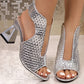 👡 49% OFF NOW! ✨ Women's Elegant Peep-Toe Heeled Sandals – Comfortable Block Heel, Adjustable Strap & Chic Design 💃