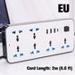 🔌⚡ LIMITED-TIME 50% OFF! Multi-Outlet Power Strip with Long Extension Cord – Built-In USB Charging, One-Touch Control & Safety Protection
