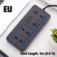 🔌⚡ LIMITED-TIME 50% OFF! Multi-Outlet Power Strip with Long Extension Cord – Built-In USB Charging, One-Touch Control & Safety Protection