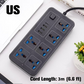 🔌⚡ LIMITED-TIME 50% OFF! Multi-Outlet Power Strip with Long Extension Cord – Built-In USB Charging, One-Touch Control & Safety Protection