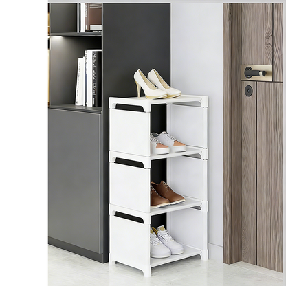 Vertical Shoe Rack for Entryway – Space-Saving Design, Sturdy Metal Frame & Easy Assembly 👟