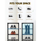 Vertical Shoe Rack for Entryway – Space-Saving Design, Sturdy Metal Frame & Easy Assembly 👟