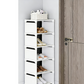 Vertical Shoe Rack for Entryway – Space-Saving Design, Sturdy Metal Frame & Easy Assembly 👟