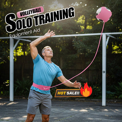 🏐✨ Volleyball Training Aid with Elastic Cord – 50% OFF! Solo serve & spike practice, adjustable waist belt, 2 hand trainers – improve form fast. 🎯