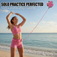 🏐✨ Volleyball Training Aid with Elastic Cord – 50% OFF! Solo serve & spike practice, adjustable waist belt, 2 hand trainers – improve form fast. 🎯