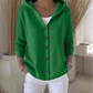 🔥HOT SALE🔥Women's Hooded Button-Up Knit Cardigan
