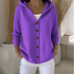 🔥HOT SALE🔥Women's Hooded Button-Up Knit Cardigan