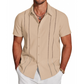 💐50% OFF ! Men's Button-Down Shirt – Breathable & Quick-Dry 🏃💨